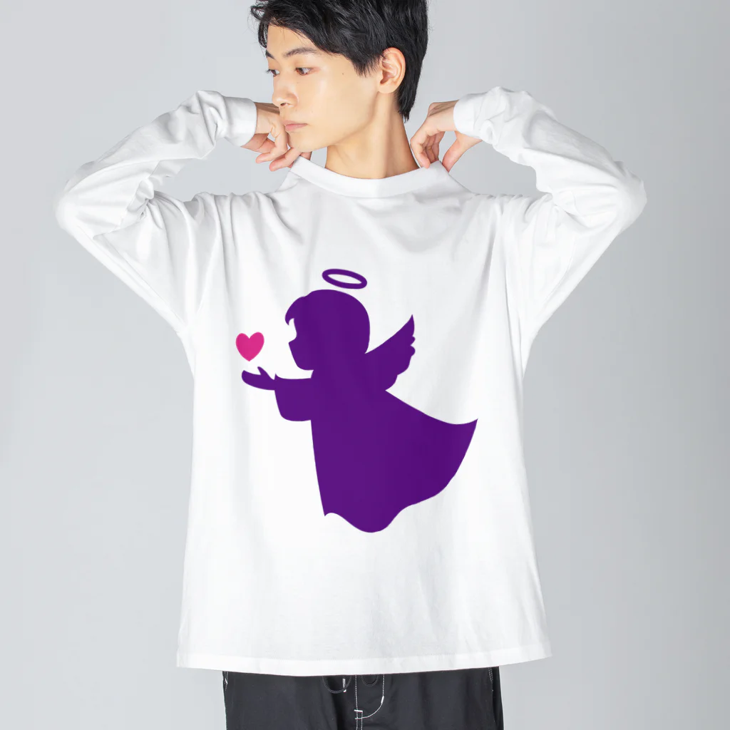 フォーヴァのエンジェル Big Long Sleeve T-Shirt