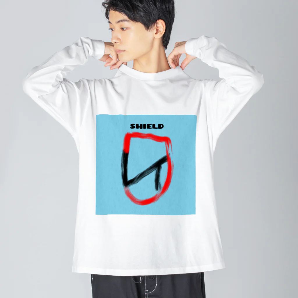 ふぃろの令和シールドのロゴ Big Long Sleeve T-Shirt