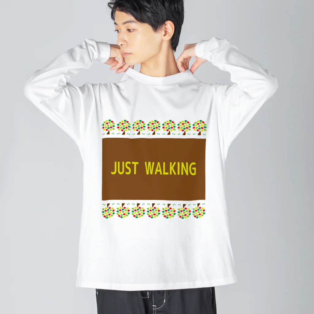 フォーヴァのJUST WALKING Big Long Sleeve T-Shirt