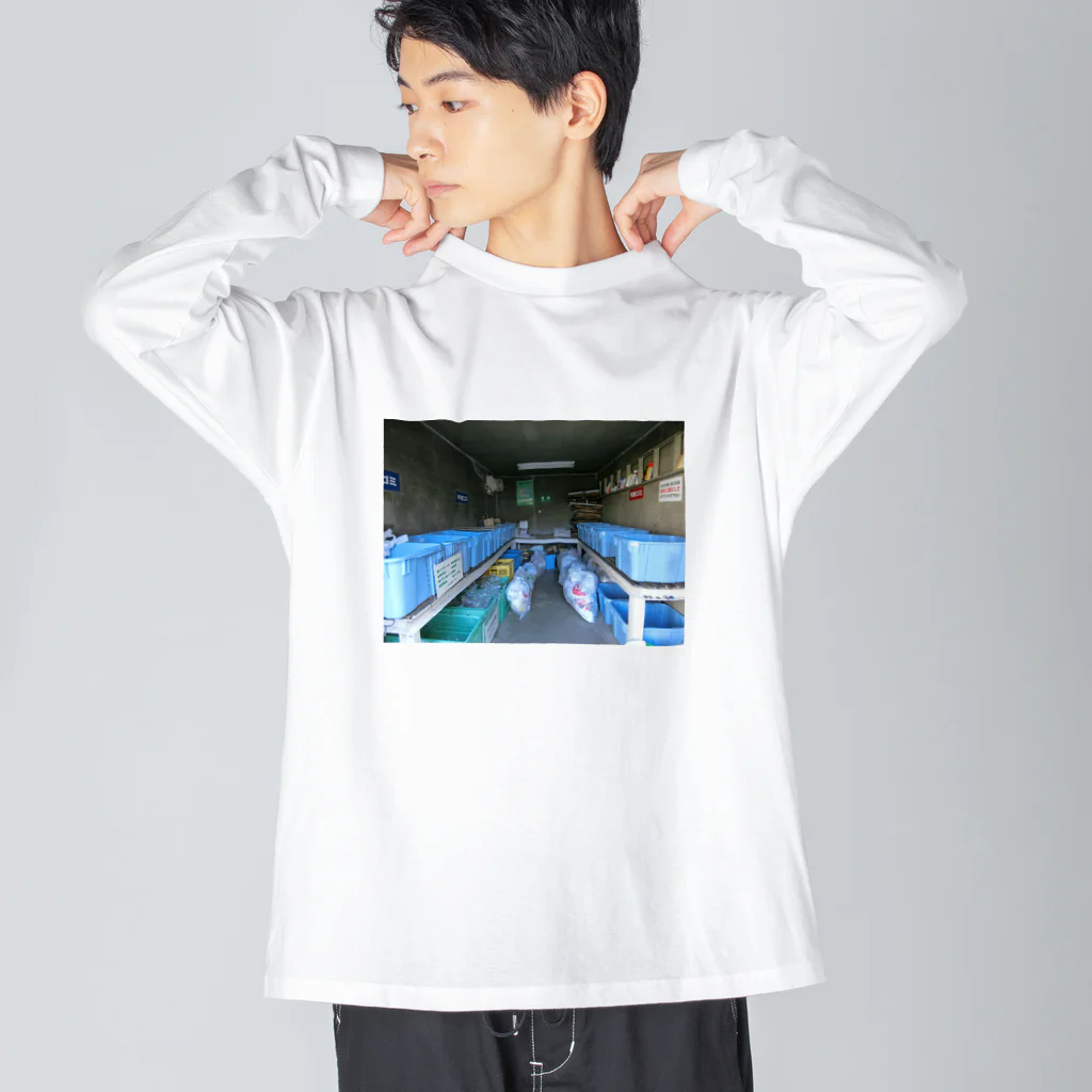 EijiPonのゴミ置き場 ビッグシルエットロングスリーブTシャツ