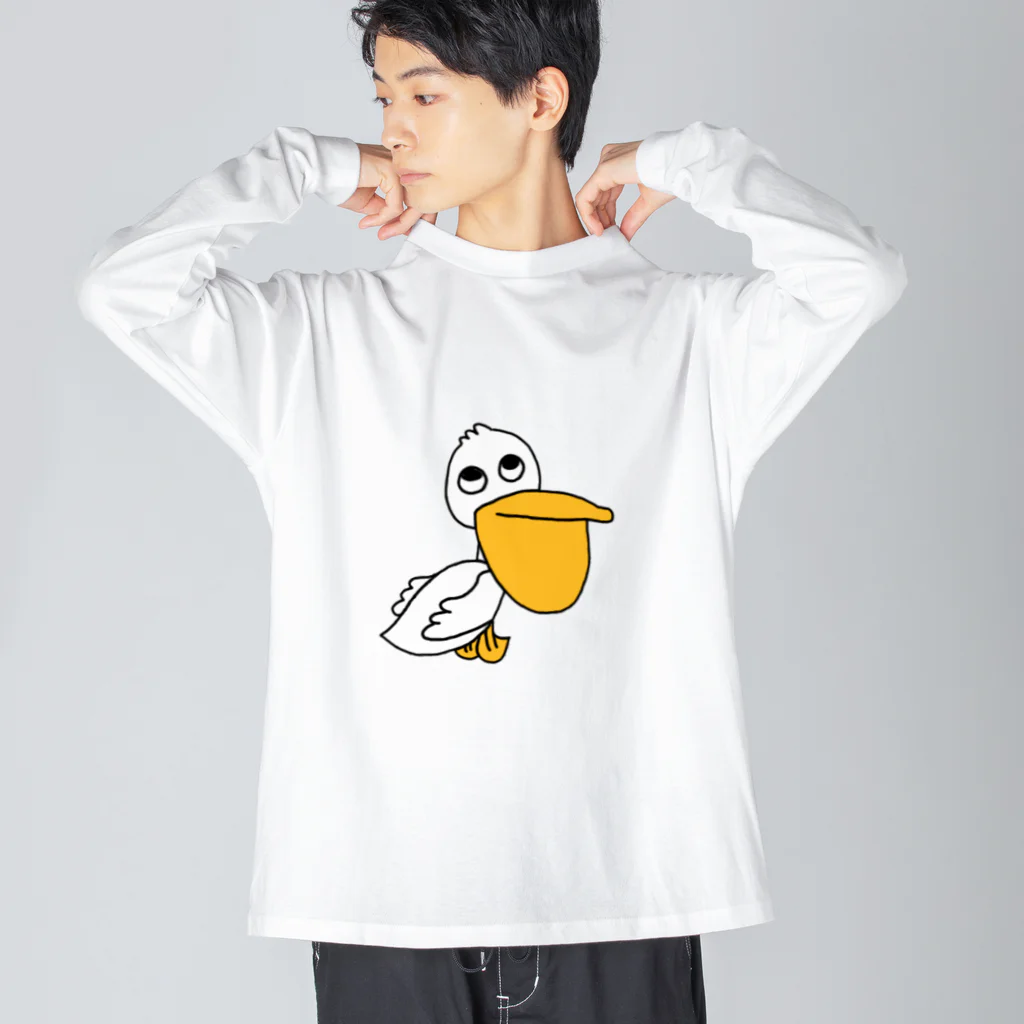 a___1のちがうよペリカンくん Big Long Sleeve T-Shirt