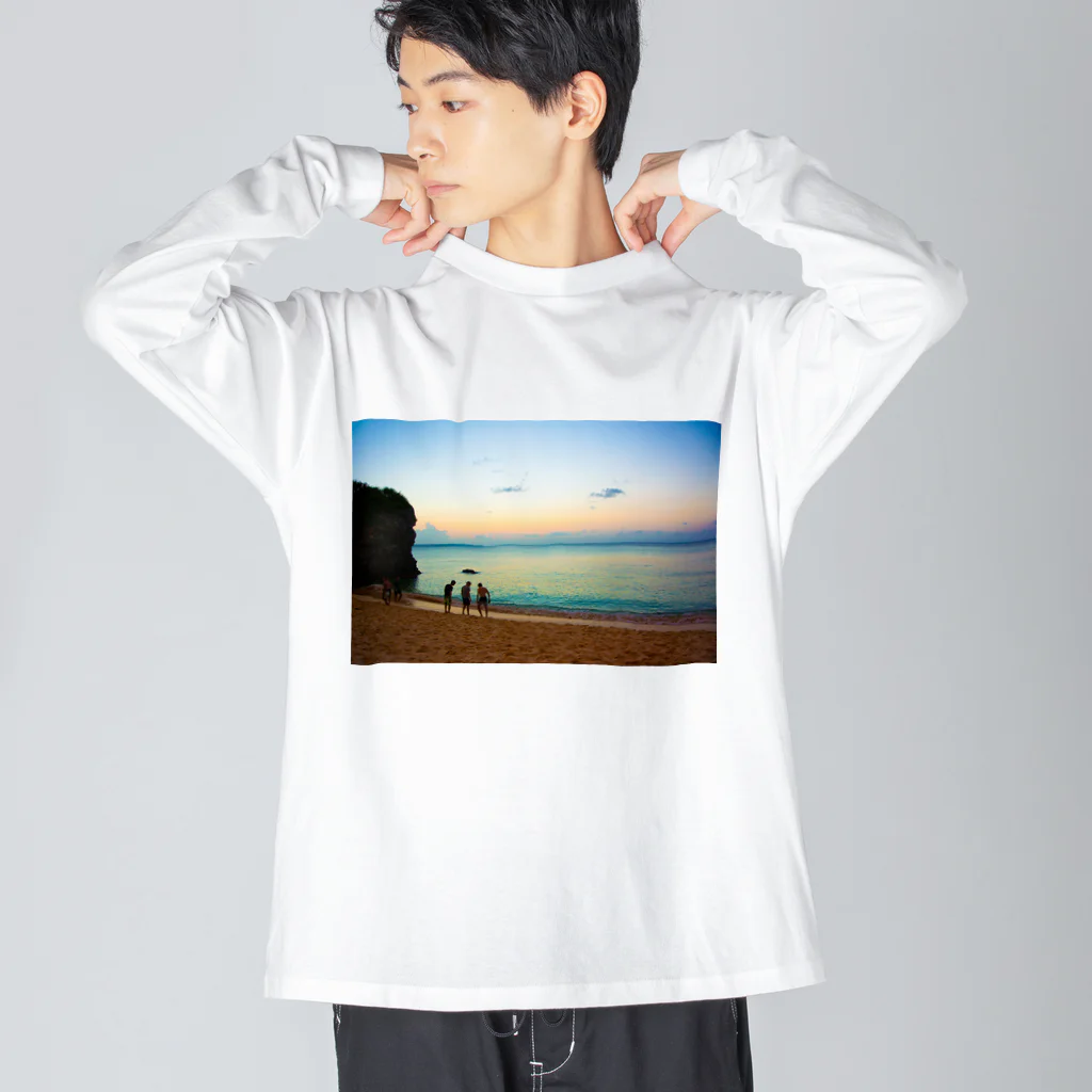 seaの宮古島 ビッグシルエットロングスリーブTシャツ