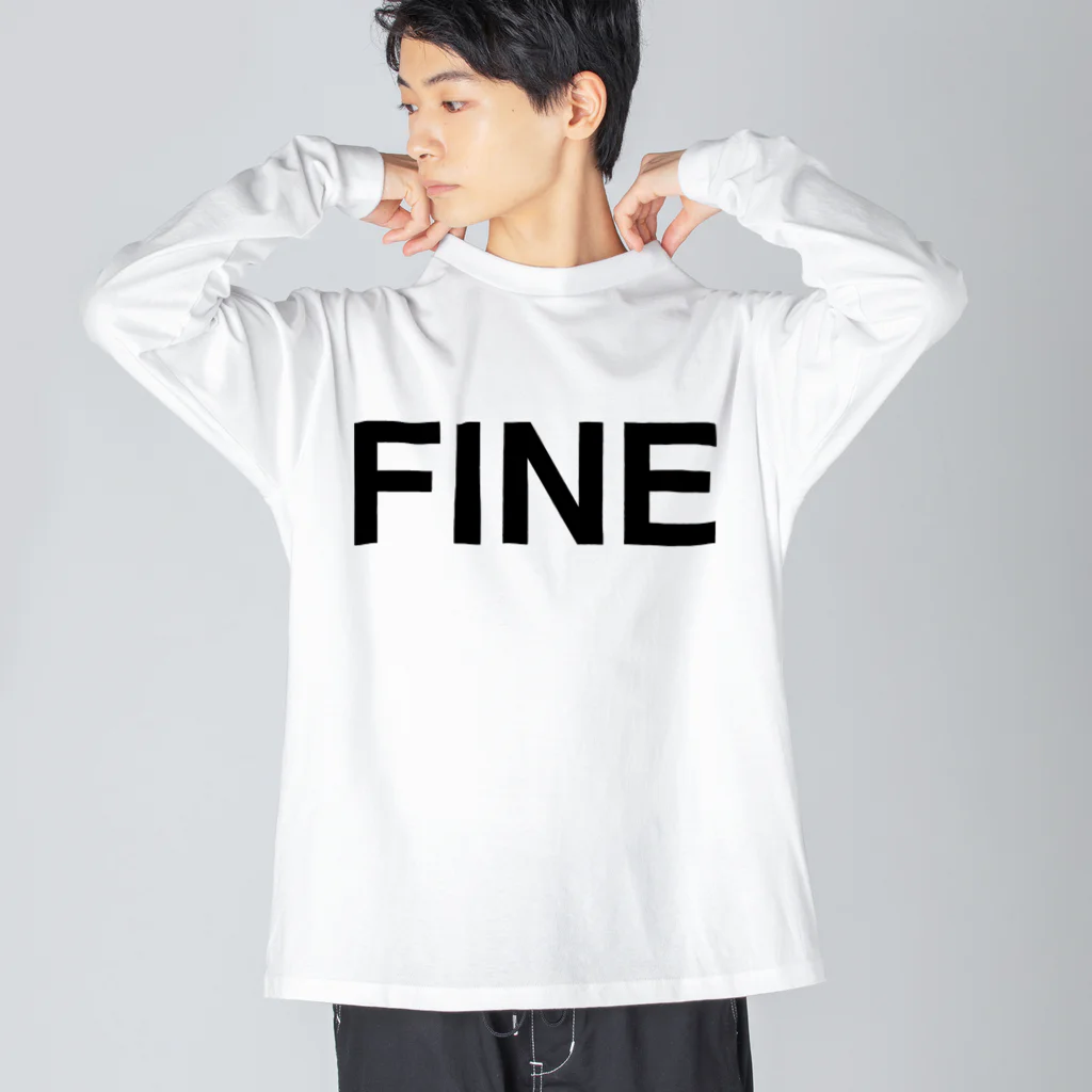 TOKYO LOGOSHOP 東京ロゴショップのFINE-ファイン- Big Long Sleeve T-Shirt