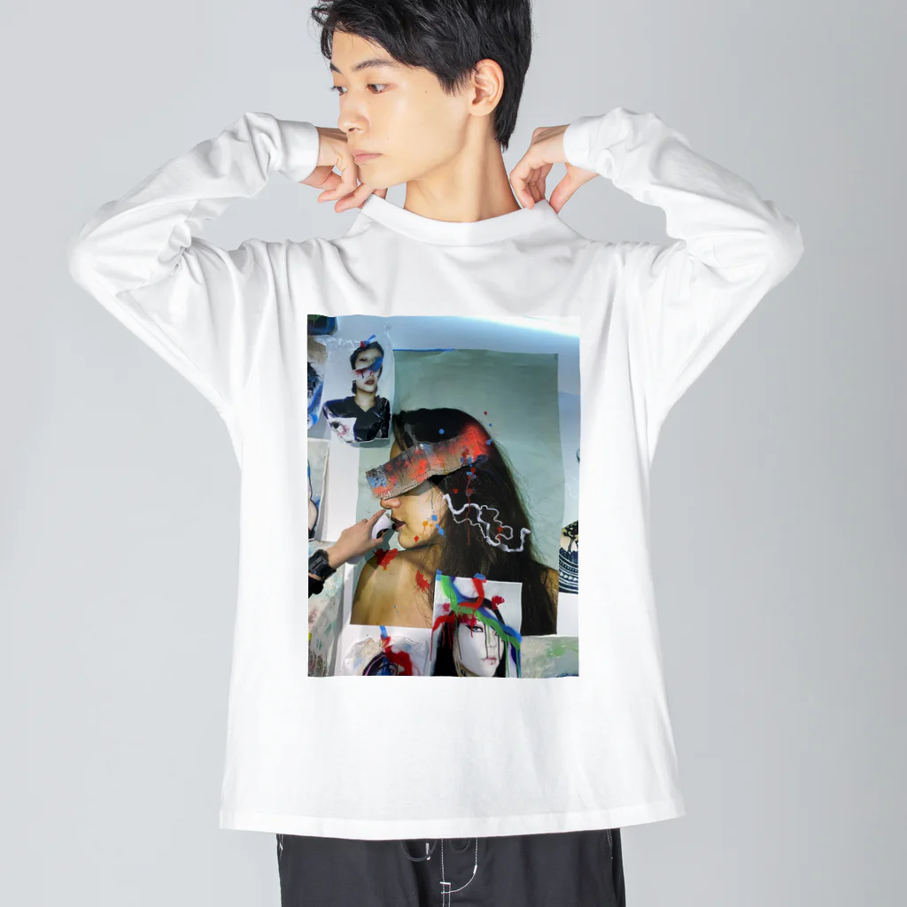 Lyrical Gift / 津田修のAF012 ビッグシルエットロングスリーブTシャツ