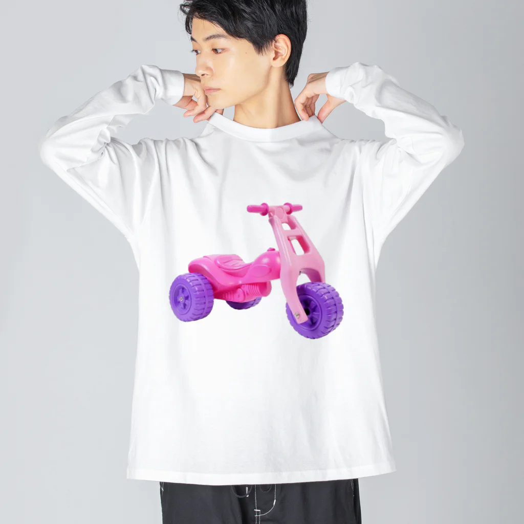 Rain Landview Design CentreのRide on Toy 2 ビッグシルエットロングスリーブTシャツ