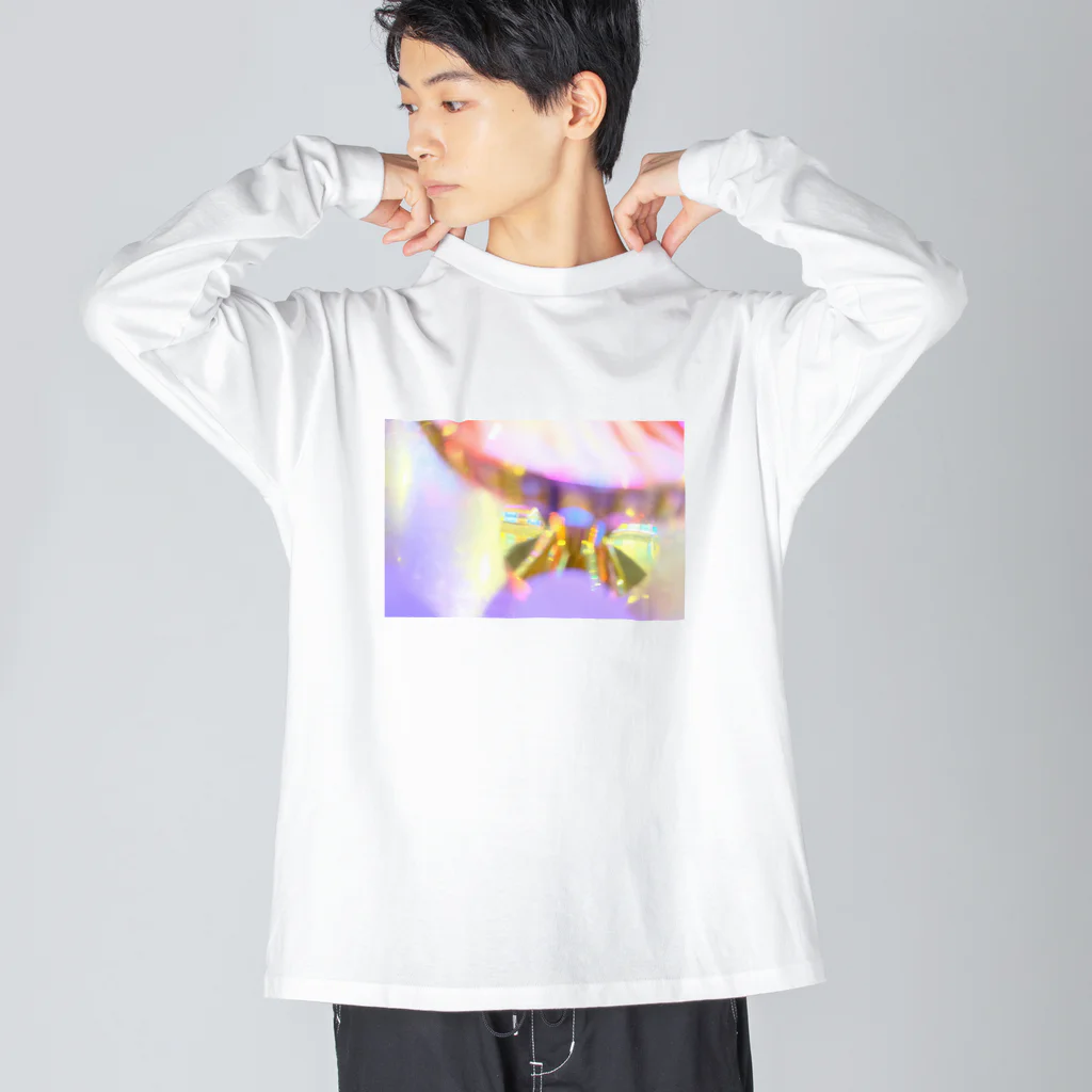 halo arts (はろあーつ)🌈中村大当たり🎯のキラグラ ビッグシルエットロングスリーブTシャツ