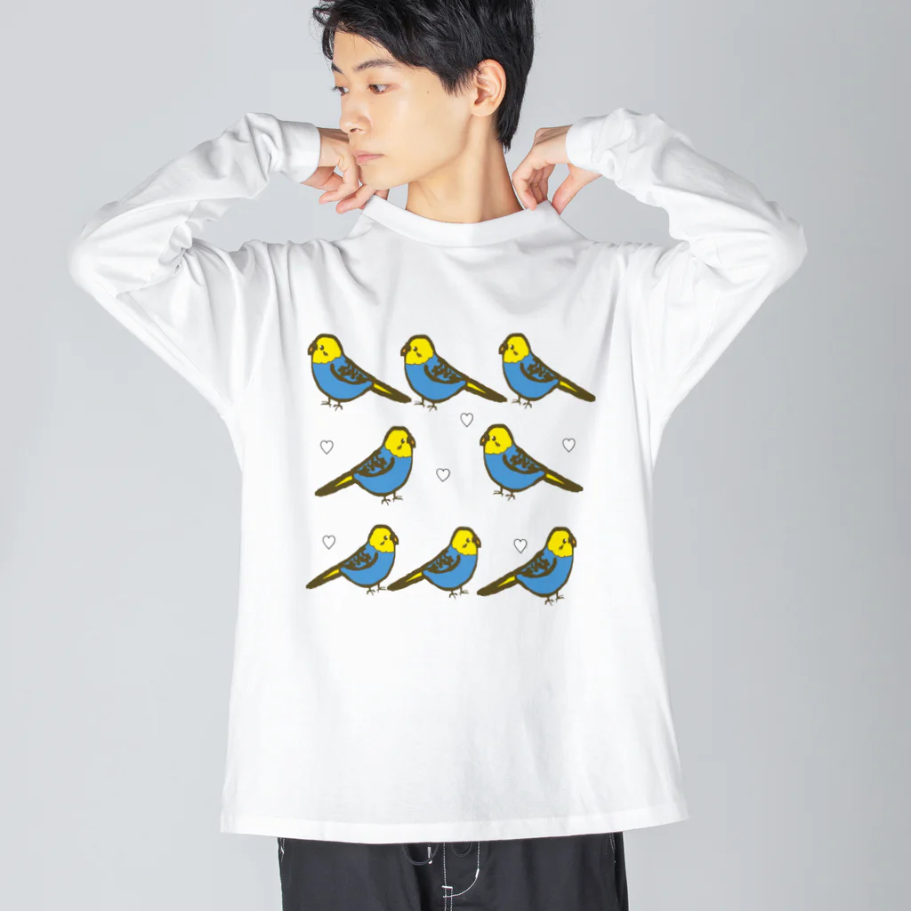 inko andのハッピーライフ ビッグシルエットロングスリーブTシャツ