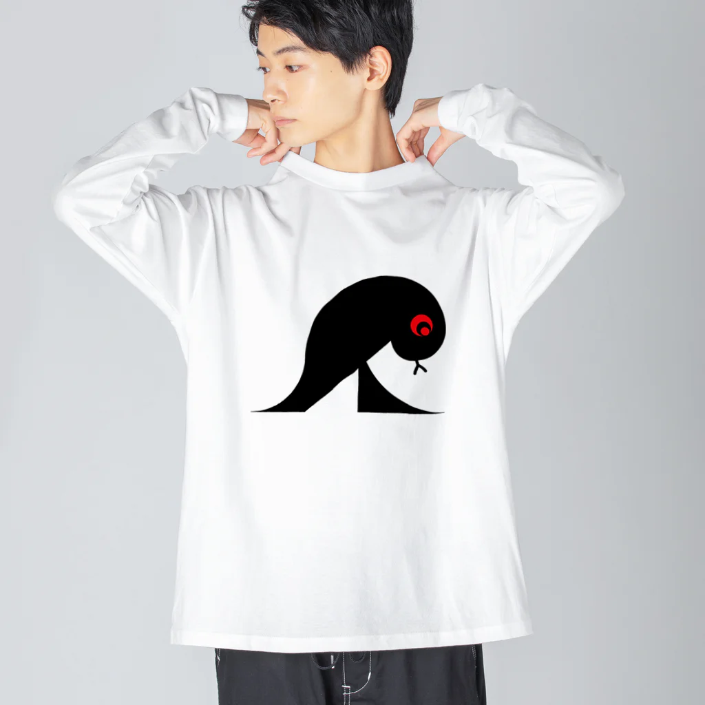 血眼パイソン Official Storeの黄金比パイソン Big Long Sleeve T-Shirt