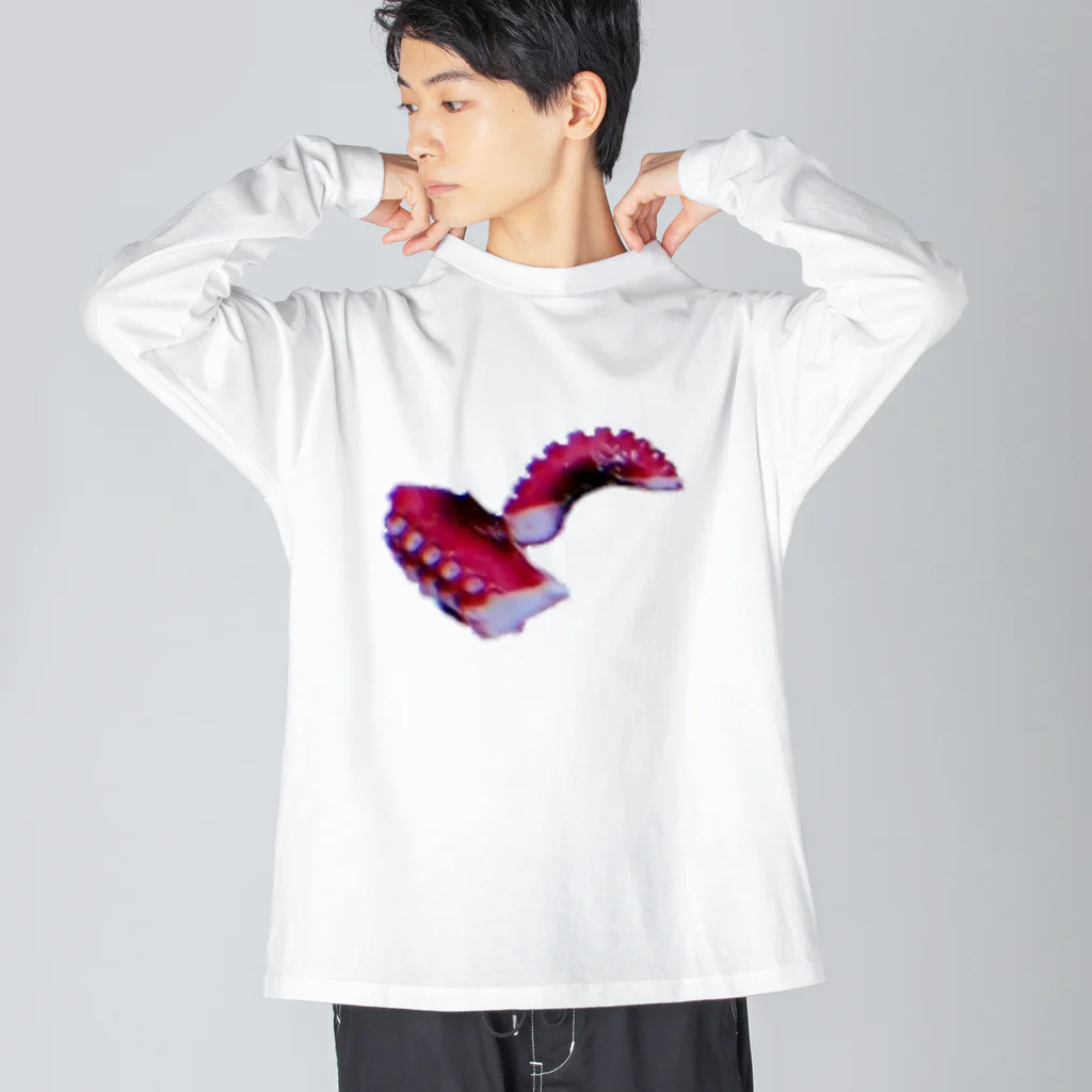 ムムムムンの足 Big Long Sleeve T-Shirt