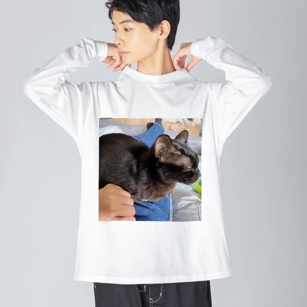 BLACK CATのリト Big Long Sleeve T-Shirt