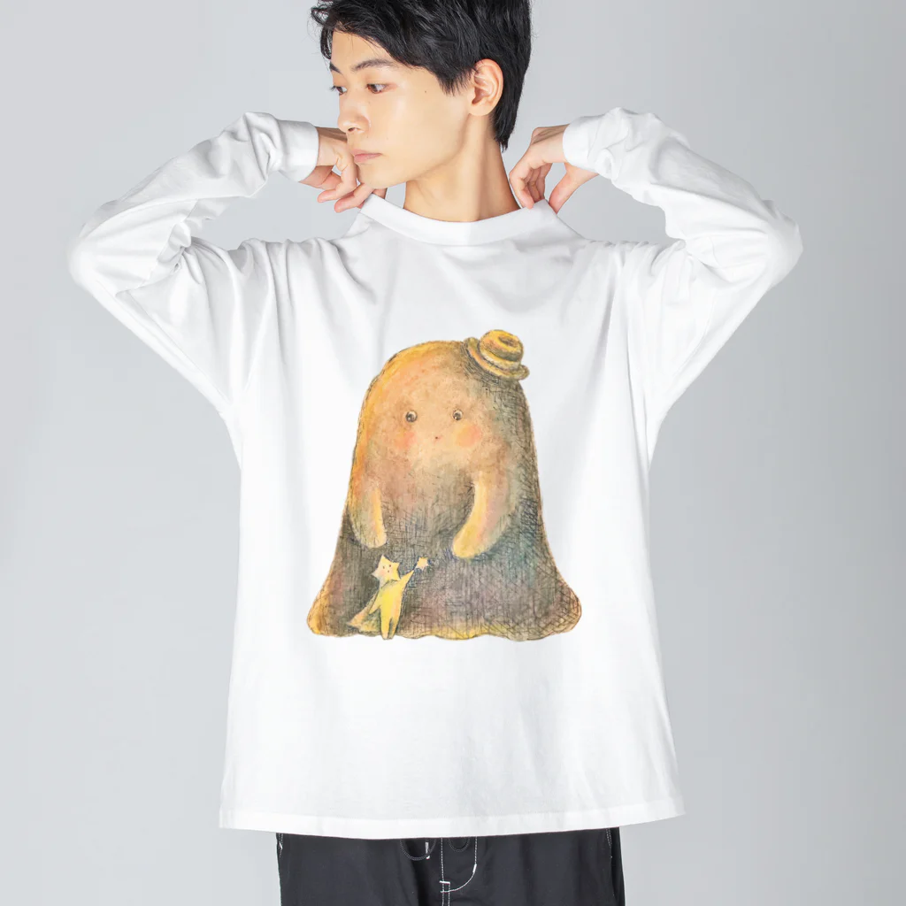 :trunk:chiyo のくらやみちゃん Big Long Sleeve T-Shirt