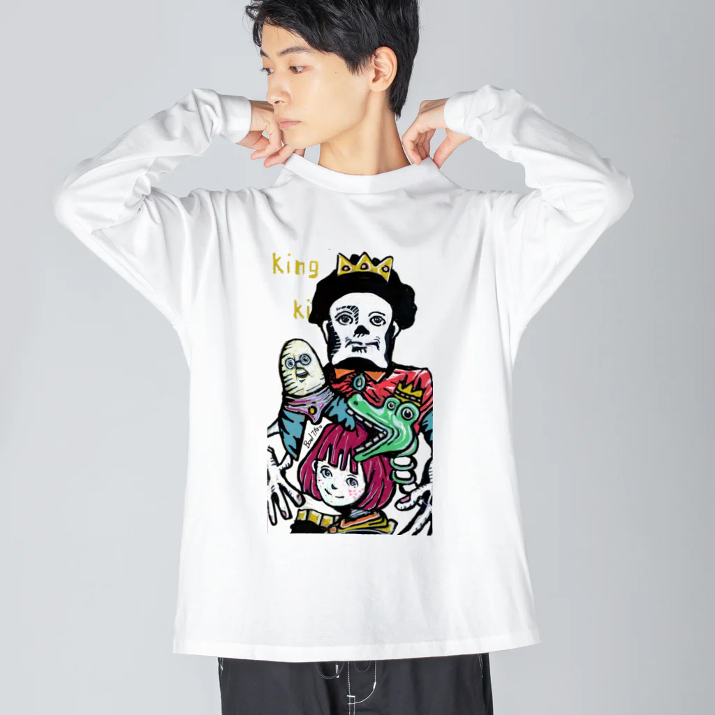 bourutarouのKING Big Long Sleeve T-Shirt