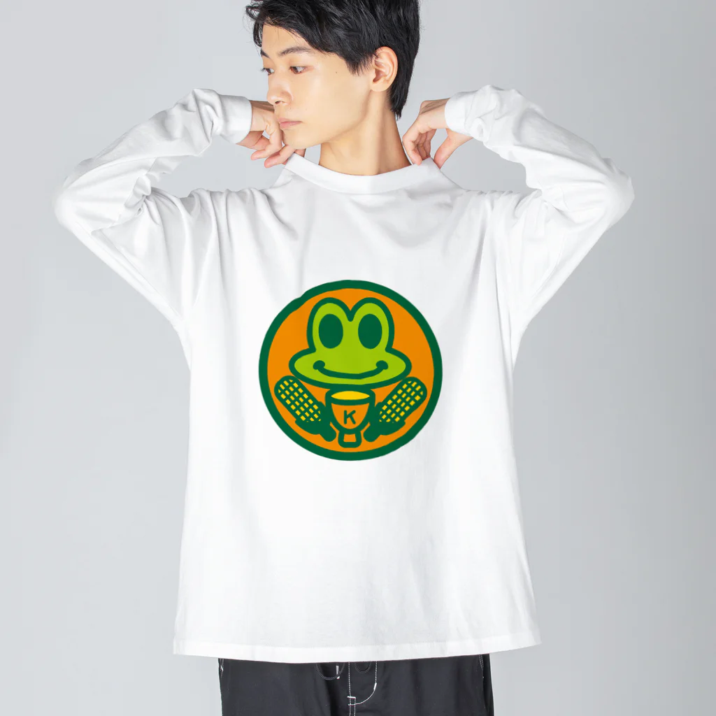 原田専門家のパ紋No.3447 K  ビッグシルエットロングスリーブTシャツ