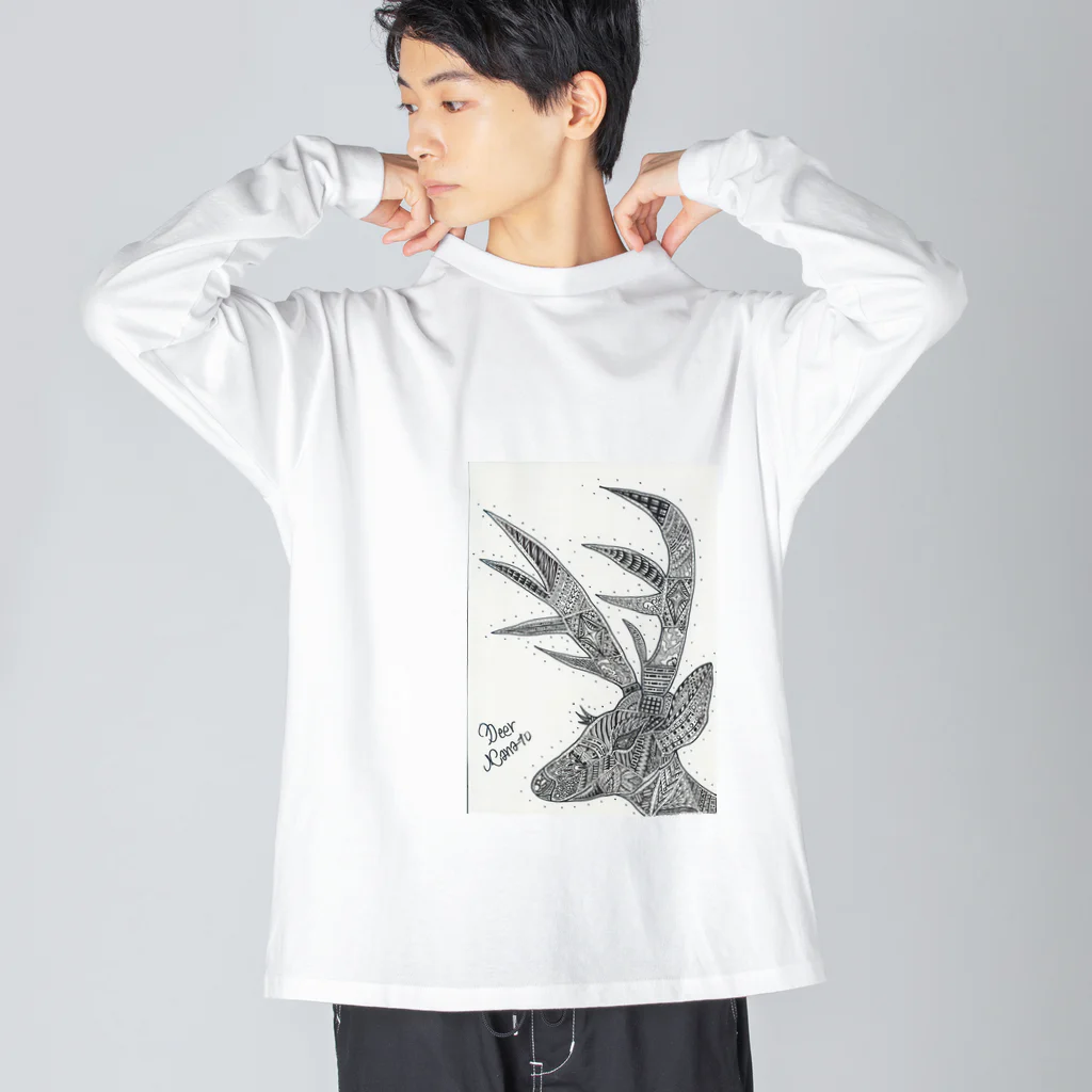 NANATO’s shop NA2&のDEAR Big Long Sleeve T-Shirt