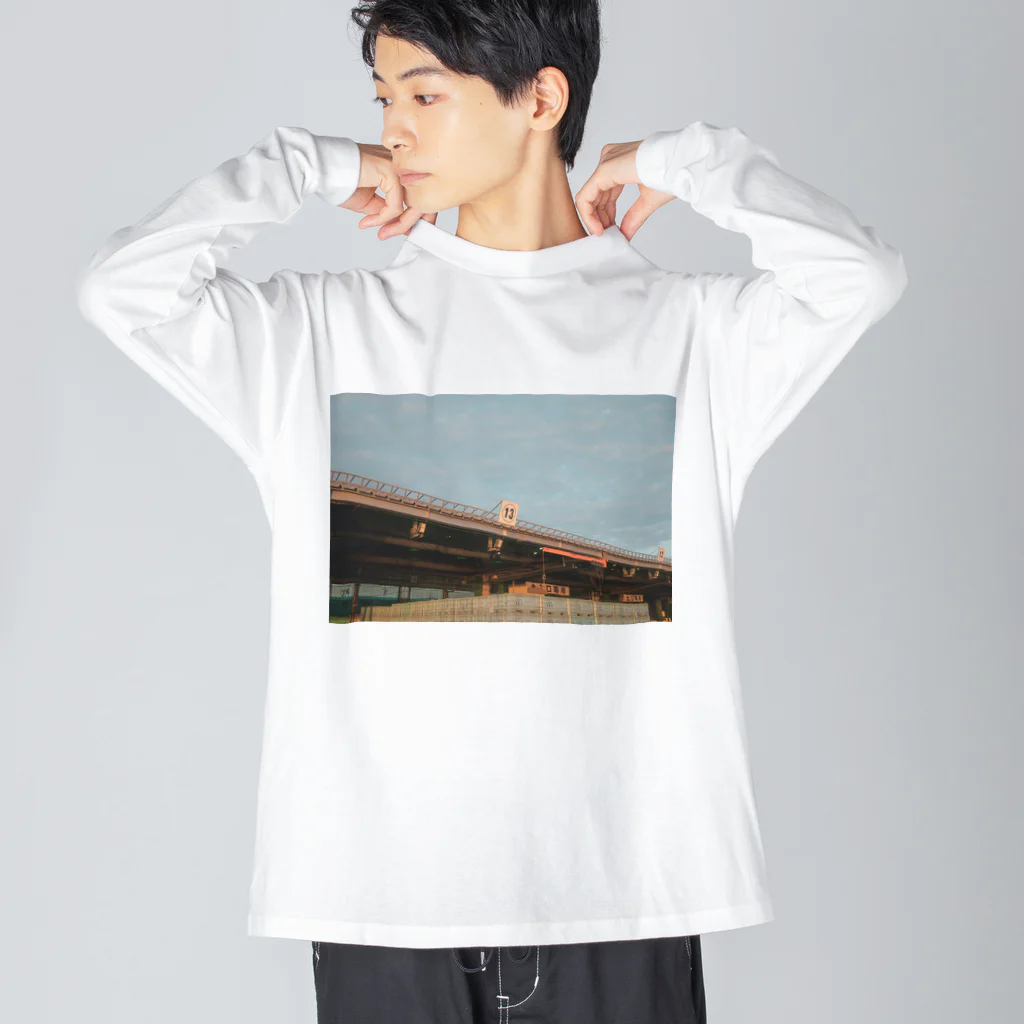 人間文化課程のNo.13 Big Long Sleeve T-Shirt