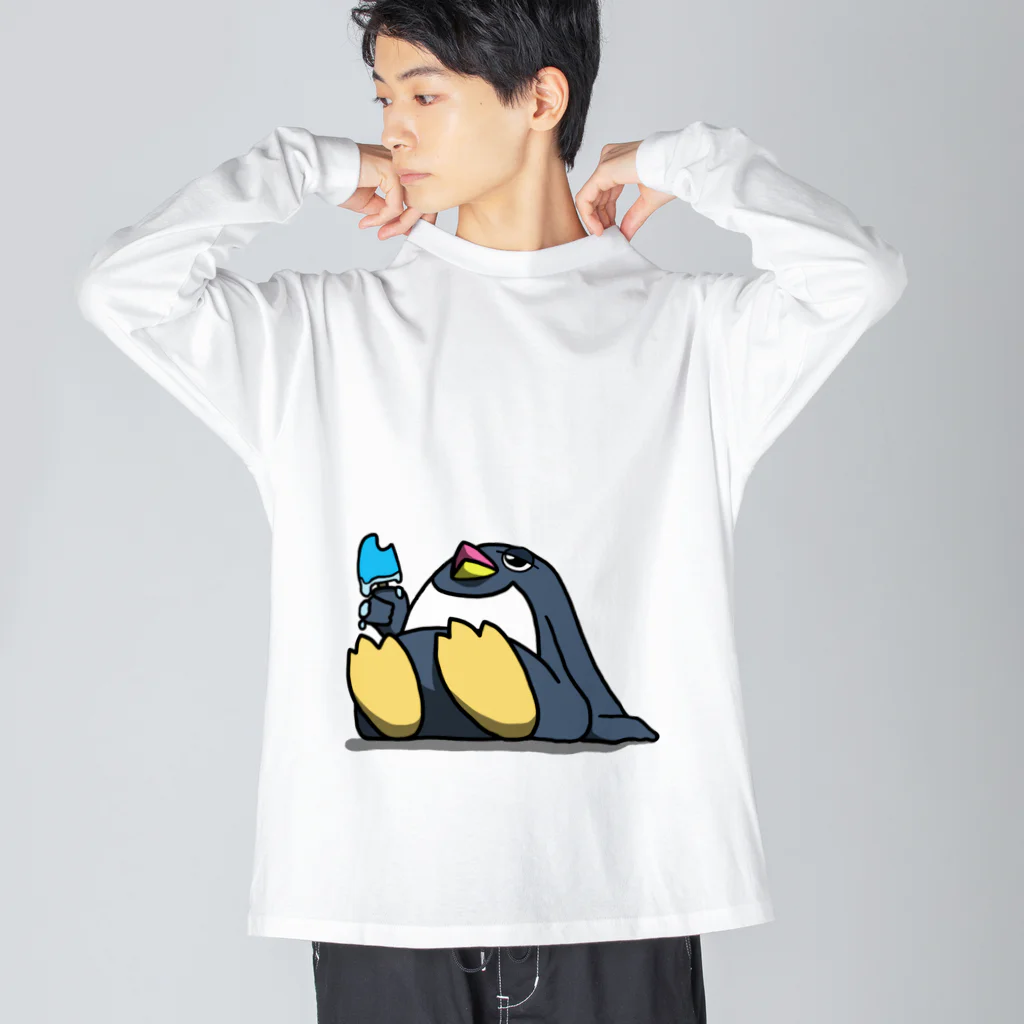 思う屋のあぢぃ… Big Long Sleeve T-Shirt