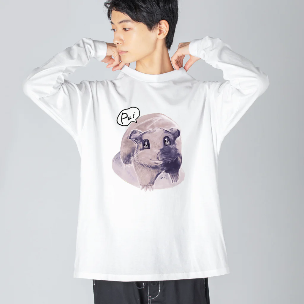 LIFE_is_a_JOKEのトテトテ-ミルキー Big Long Sleeve T-Shirt