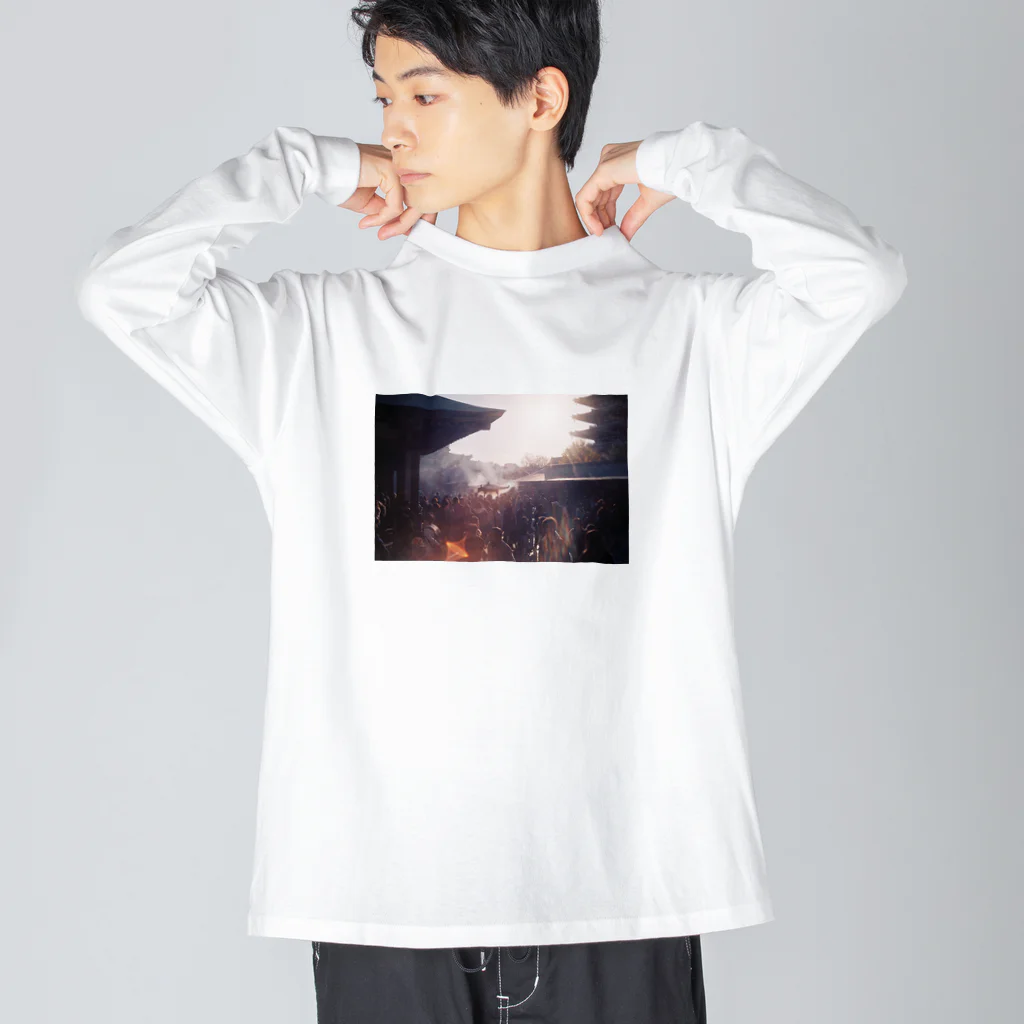 1730のSome day some where in Tokyo Big Long Sleeve T-Shirt