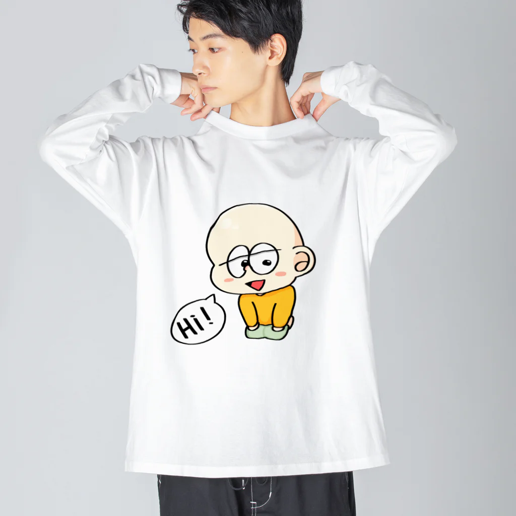 VivaBOXのつるっパおじちゃん Big Long Sleeve T-Shirt