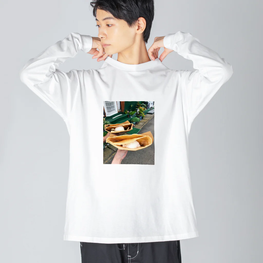 やめてステファニーの恋人のクレープ Big Long Sleeve T-Shirt