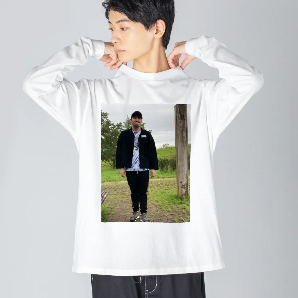 24NEET@Memoryの｢事件に遭遇し立ち尽くす市民｣ Big Long Sleeve T-Shirt