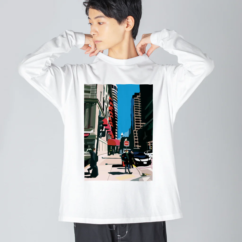 IORI KIKUCHIのBoston Big Long Sleeve T-Shirt