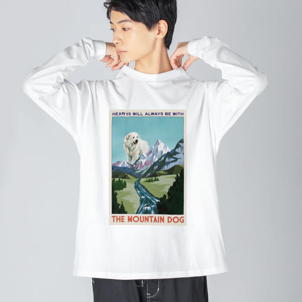 OOKIIINUのTHE MOUNTAIN DOG Big Long Sleeve T-Shirt