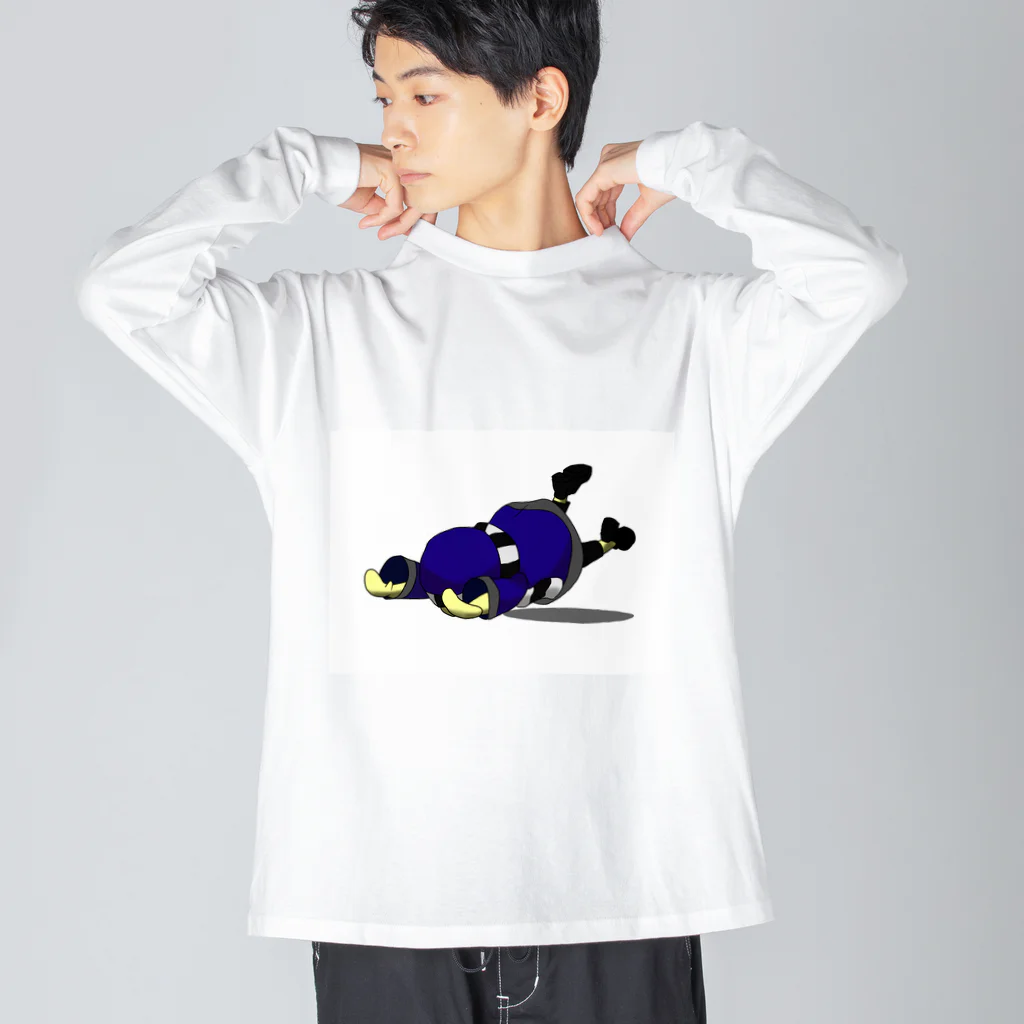 P＆A(パンダ)のなむちゃんがこけた… ビッグシルエットロングスリーブTシャツ