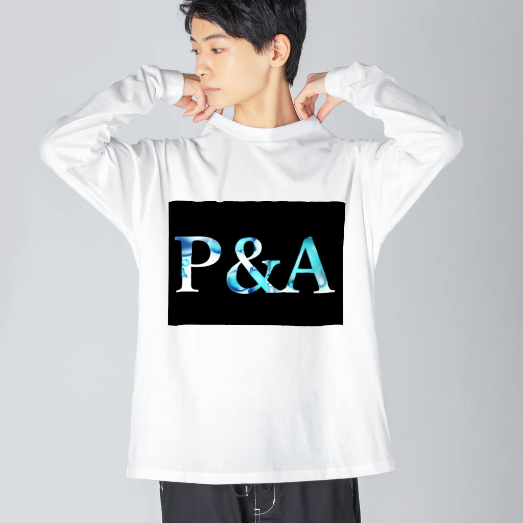 P＆A(パンダ)のシャボン玉 Big Long Sleeve T-Shirt