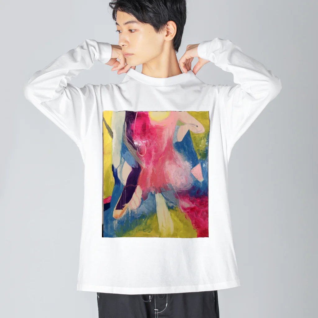 七篠奈津美の浮遊する身体　#1 ビッグシルエットロングスリーブTシャツ