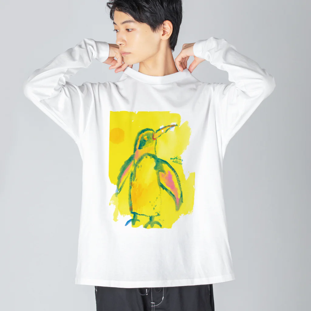 みしま あきひろのpenpen Big Long Sleeve T-Shirt