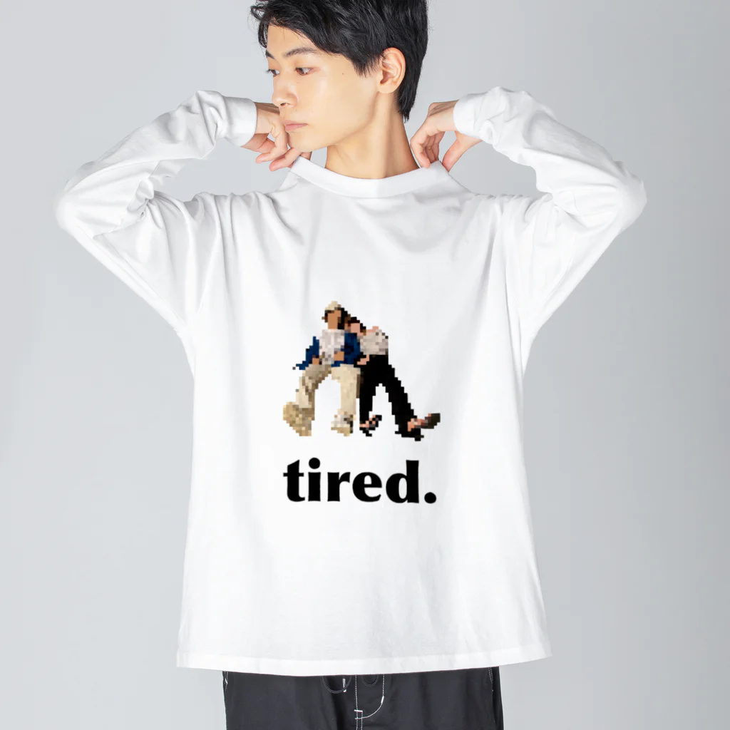 tired.のおつかれおふたりさん　by tired. Big Long Sleeve T-Shirt