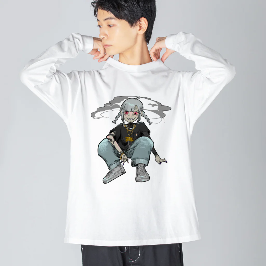 カットネギのビス　カンナ Big Long Sleeve T-Shirt