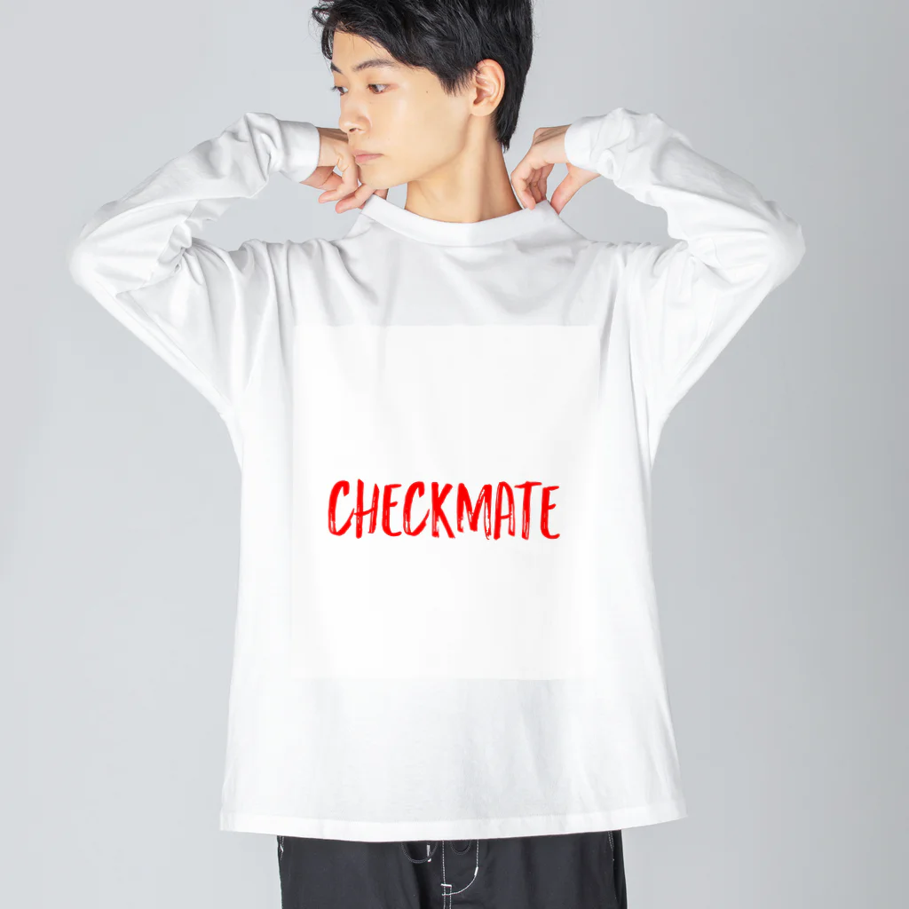 スマイリーのCheckmate ビッグシルエットロングスリーブTシャツ