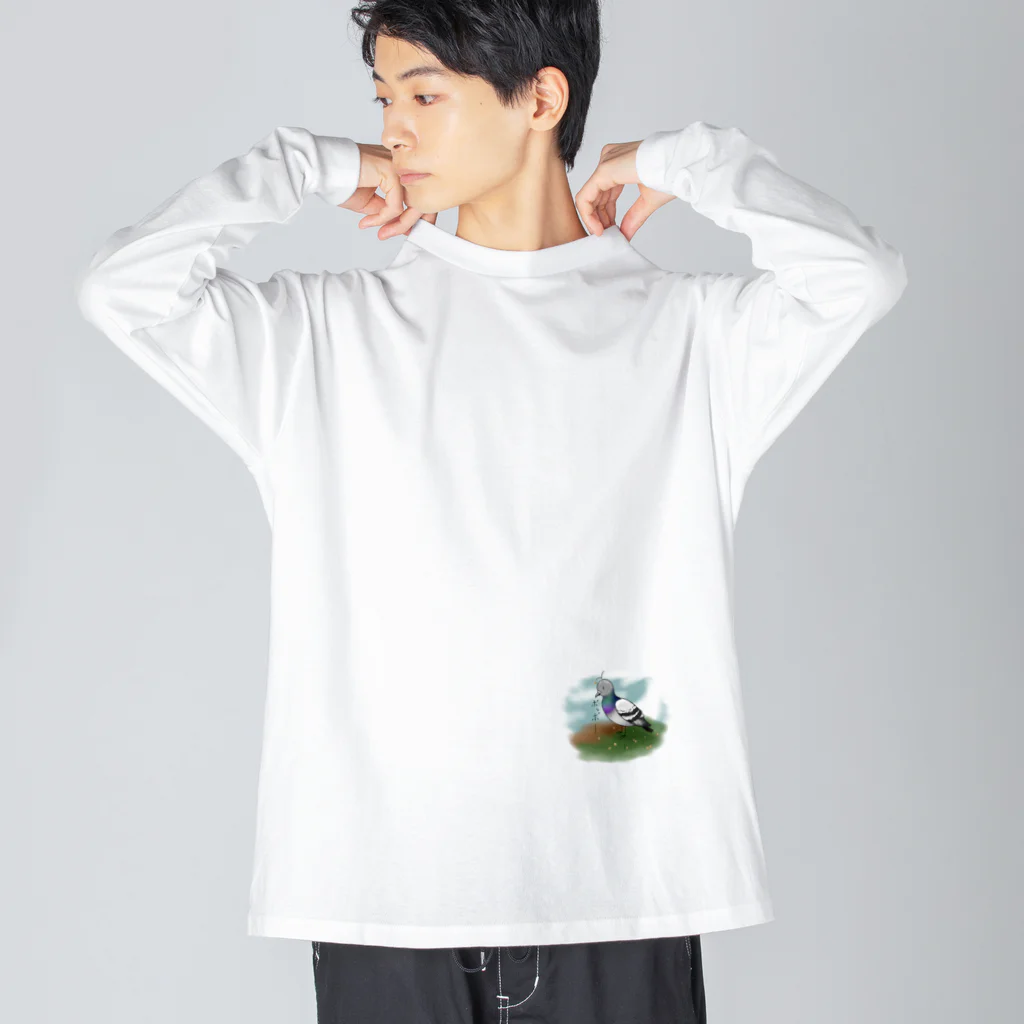 amaotosakuyaのPOPPO Big Long Sleeve T-Shirt