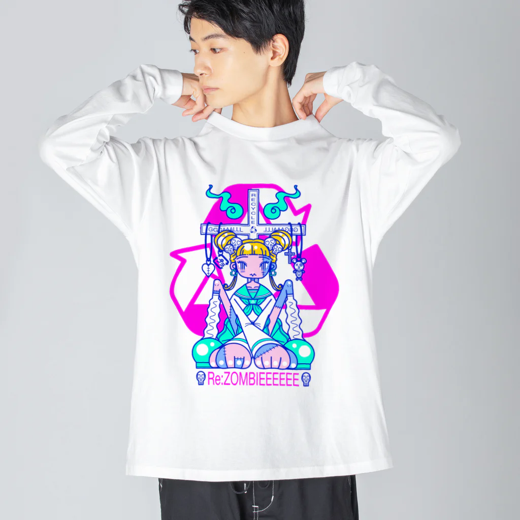 シクシクのRe;ZOMBIEEEEEE Big Long Sleeve T-Shirt