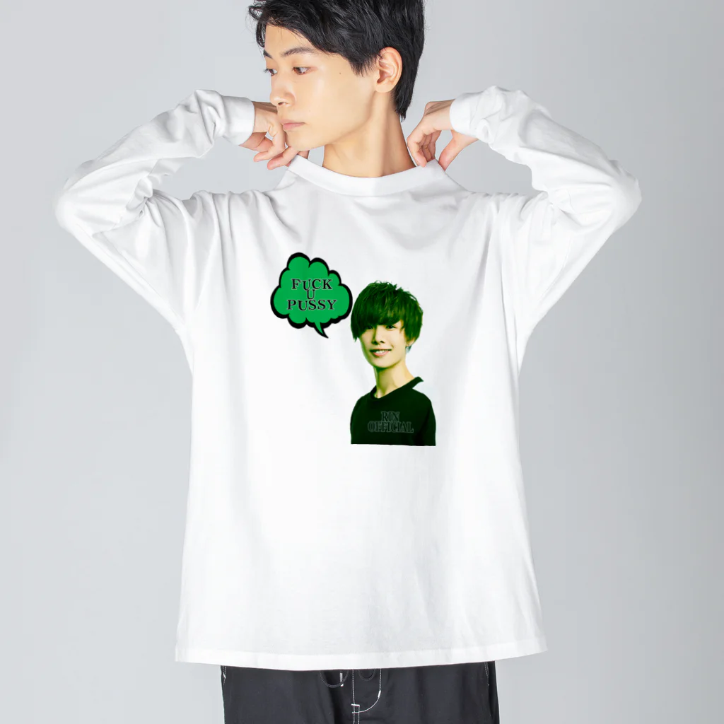 JIGGY HOUSEのりんくん Big Long Sleeve T-Shirt