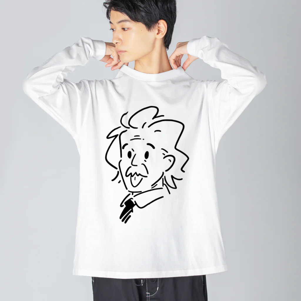 山形屋米店のアインシュタイン Big Long Sleeve T-Shirt