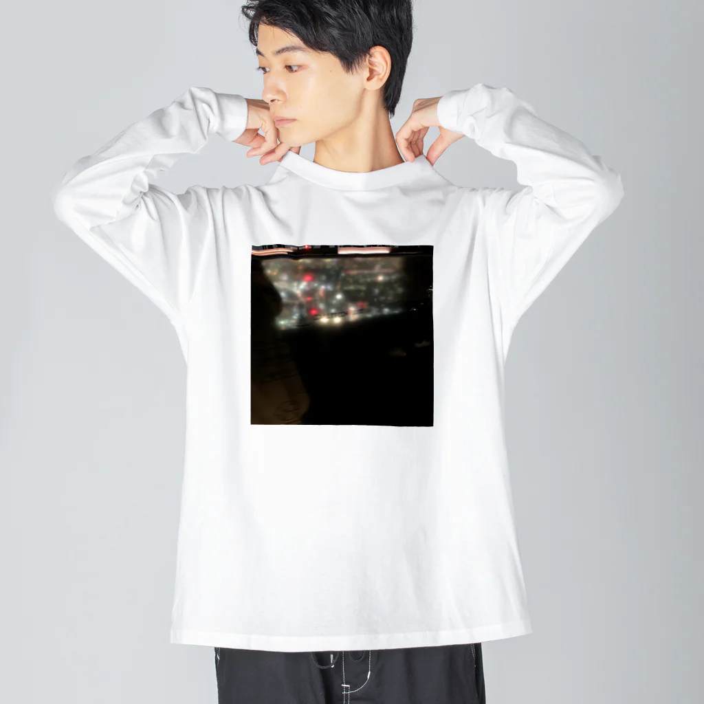 maoのcaution Big Long Sleeve T-Shirt