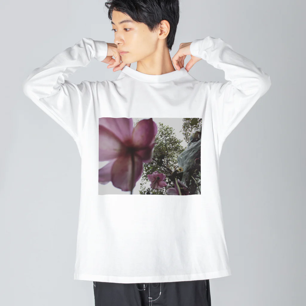 ノスタルジーテリアのflower p Big Long Sleeve T-Shirt