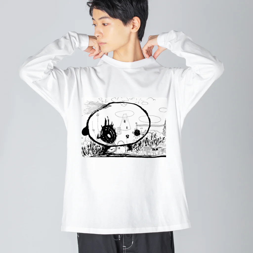 ELFのはじまりの Big Long Sleeve T-Shirt