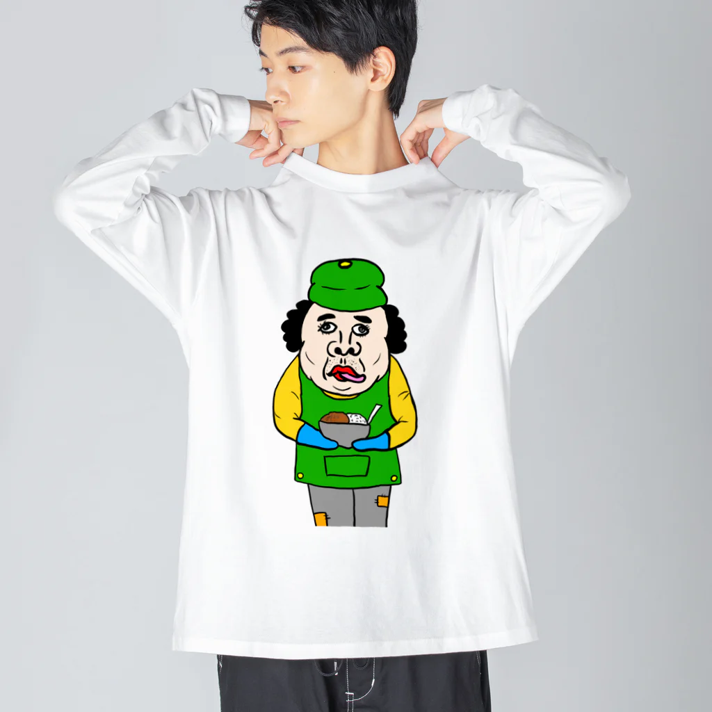 右手リアンうめもと公式のカリーダファミリア Big Long Sleeve T-Shirt