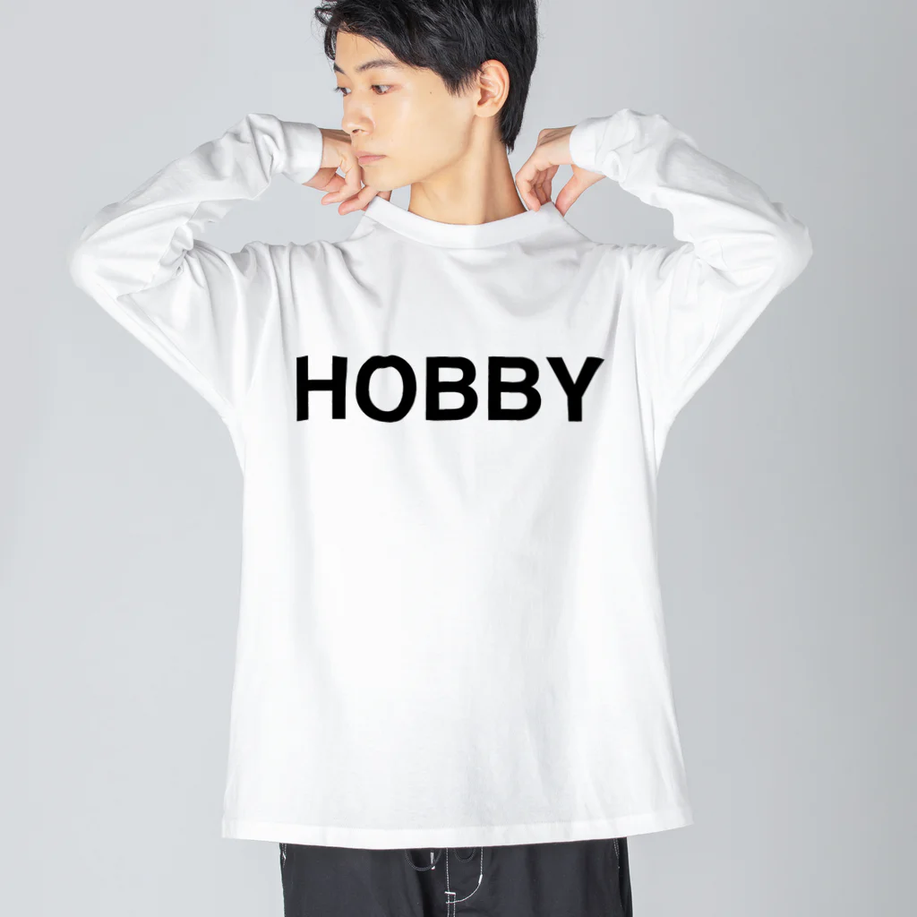 TOKYO LOGOSHOP 東京ロゴショップのHOBBY-ホビー- Big Long Sleeve T-Shirt