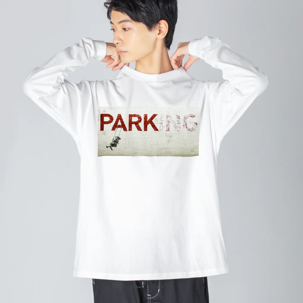 art-graffitiのPARKING Big Long Sleeve T-Shirt