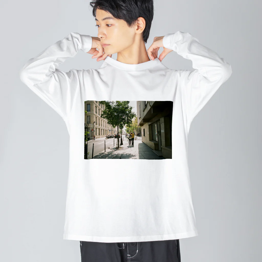 tsukaoのパリの恋人 Big Long Sleeve T-Shirt