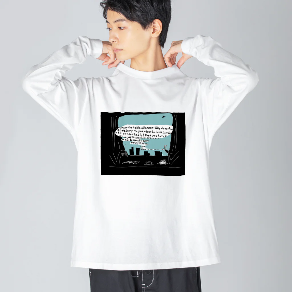 BEDSTOCKのNIGHT ビッグシルエットロングスリーブTシャツ