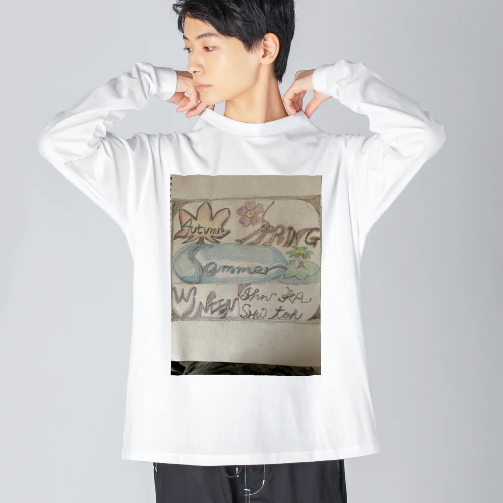 フリースタイルの四季 Big Long Sleeve T-Shirt