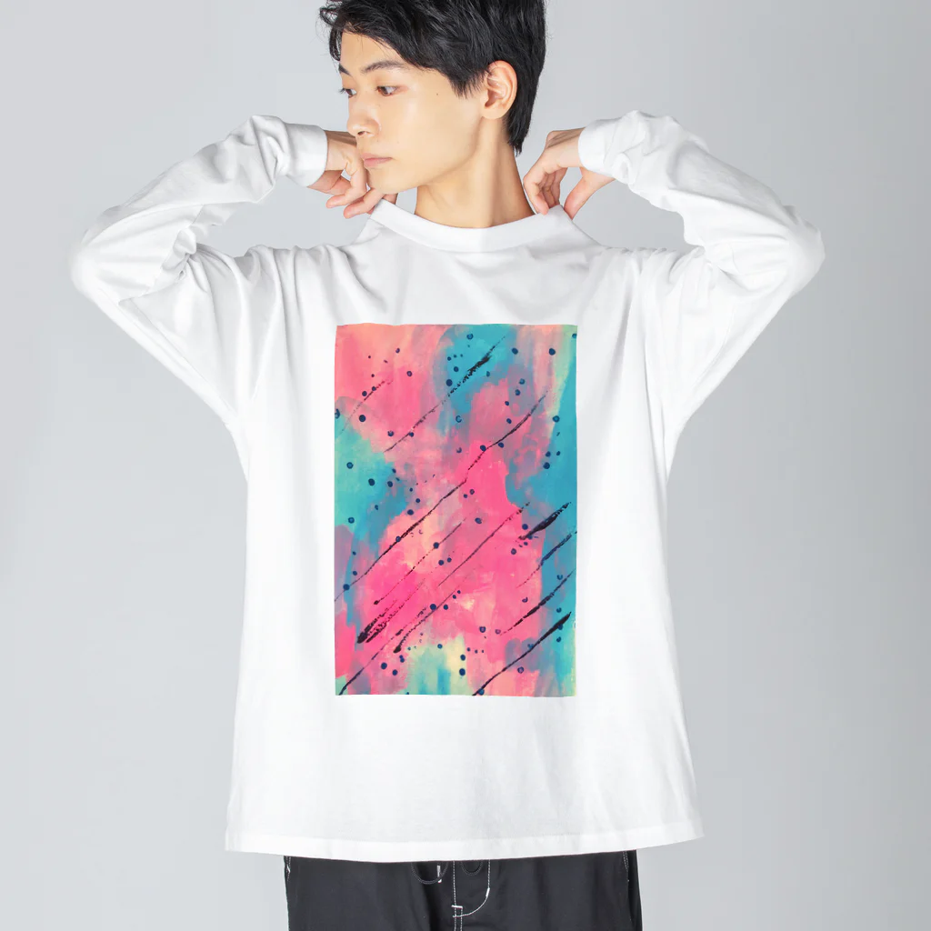 三姉妹とウフフのお店の変移 Big Long Sleeve T-Shirt