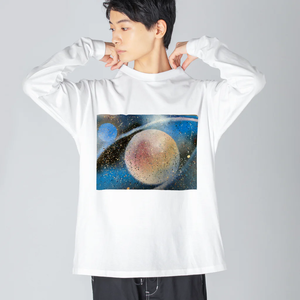 ただのわえの前向き Big Long Sleeve T-Shirt