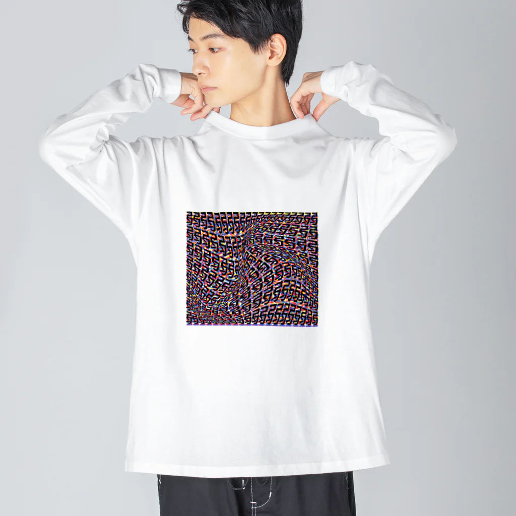 テンタカーク・ウマコユール商店のかぜがふけばおけやがも…（butterfly effe…） Big Long Sleeve T-Shirt